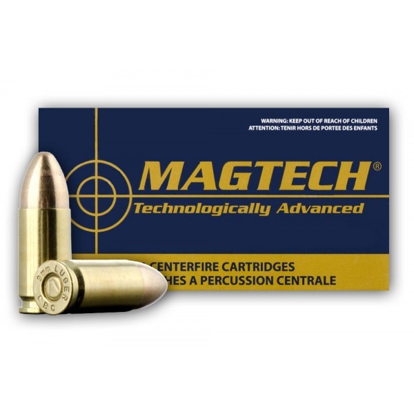 Munitie 9x19 MAGTECH 7,45g 115gr FMJ