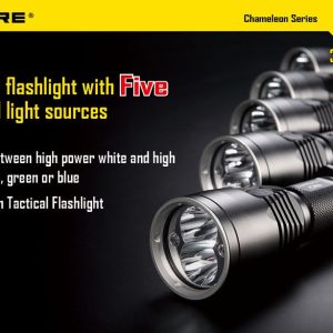 Lanterna LED profesionala Nitecore Chameleon CU6 cu LED ultraviolet