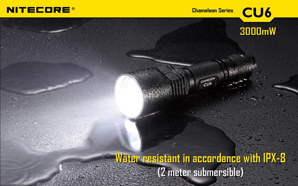 Lanterna LED profesionala Nitecore Chameleon CU6 cu LED ultraviolet Lanterna LED profesionala Nitecore Chameleon CU6 cu LED ultraviolet