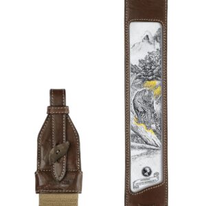 Curea arma piele cu cordura R7007 Riserva