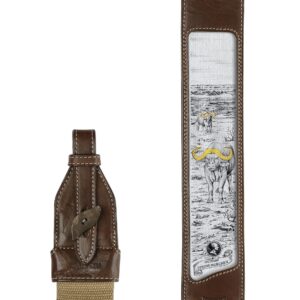 Curea arma piele cu cordura R7008 Riserva