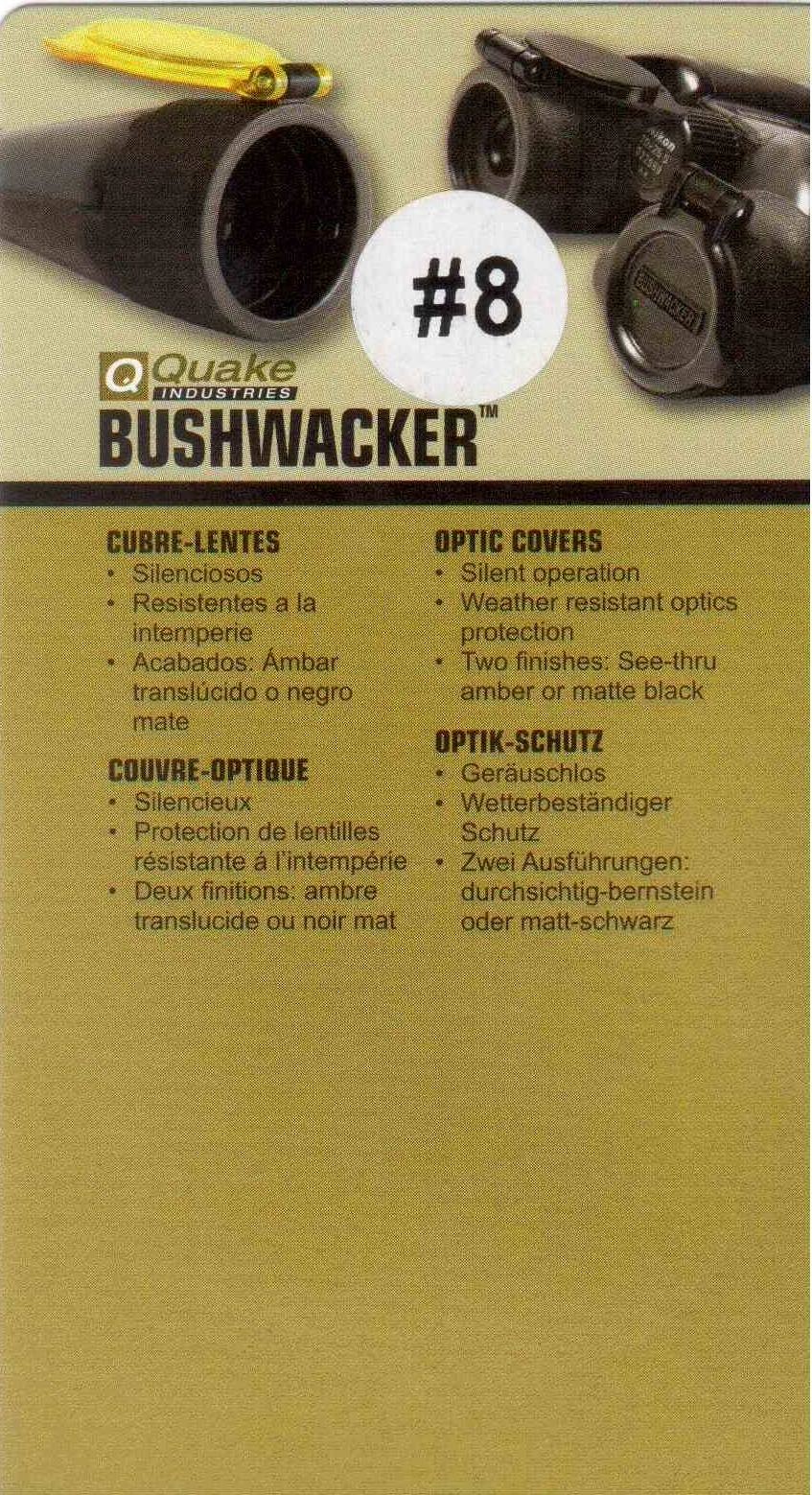 Capac luneta Bushwacker Capac luneta Bushwacker