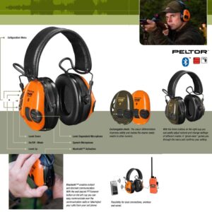 CASTI PROTECTIE VANATOARE 3M PELTOR WS SPORTTAC