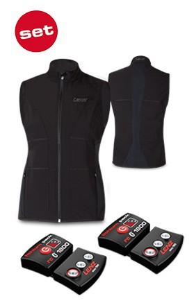 Kit vesta cu incalzire pentru femei